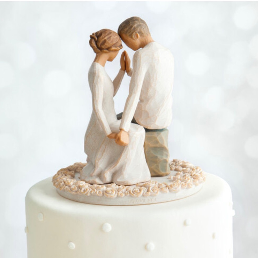Willow Tree 'Around You' Cake Topper - Picture 5 of 5